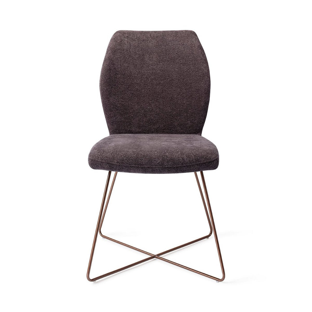 Jesper Home Ikata Chaise de salle à manger Cross Rose