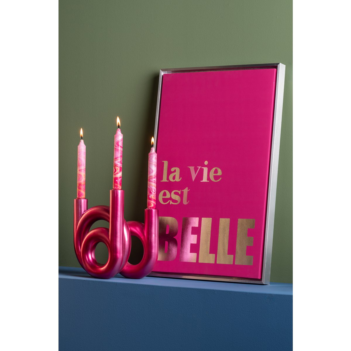 Wall Art La Vie Est Belle Medium