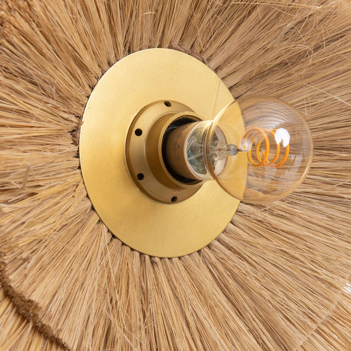 La lampe murale double trouble - Or naturel - M
