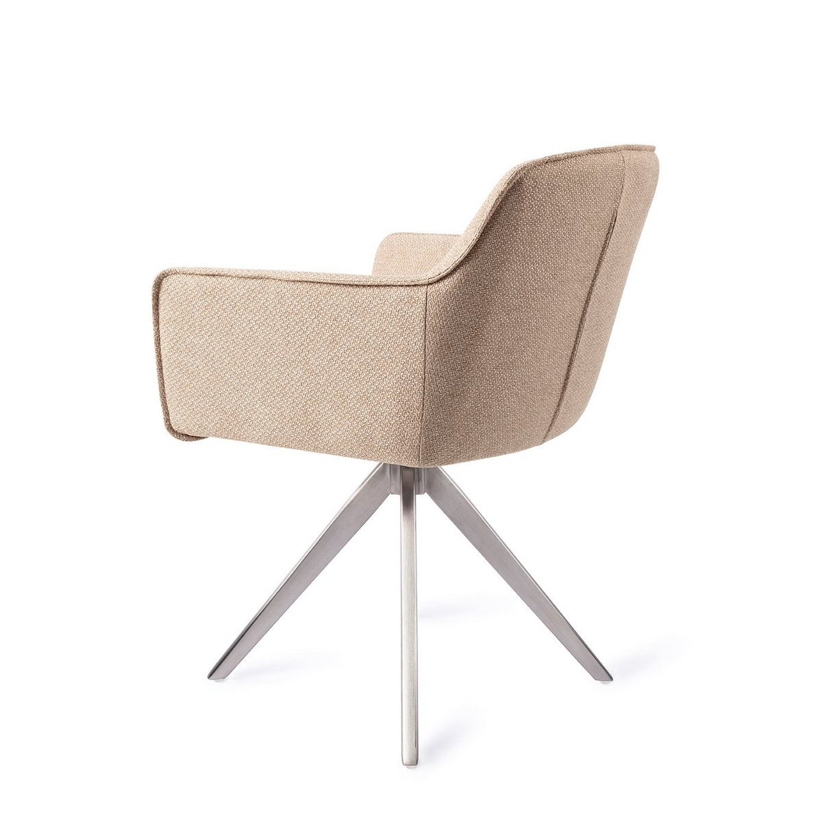 Jesper Home Hofu Chaise de salle à manger Turn Steel