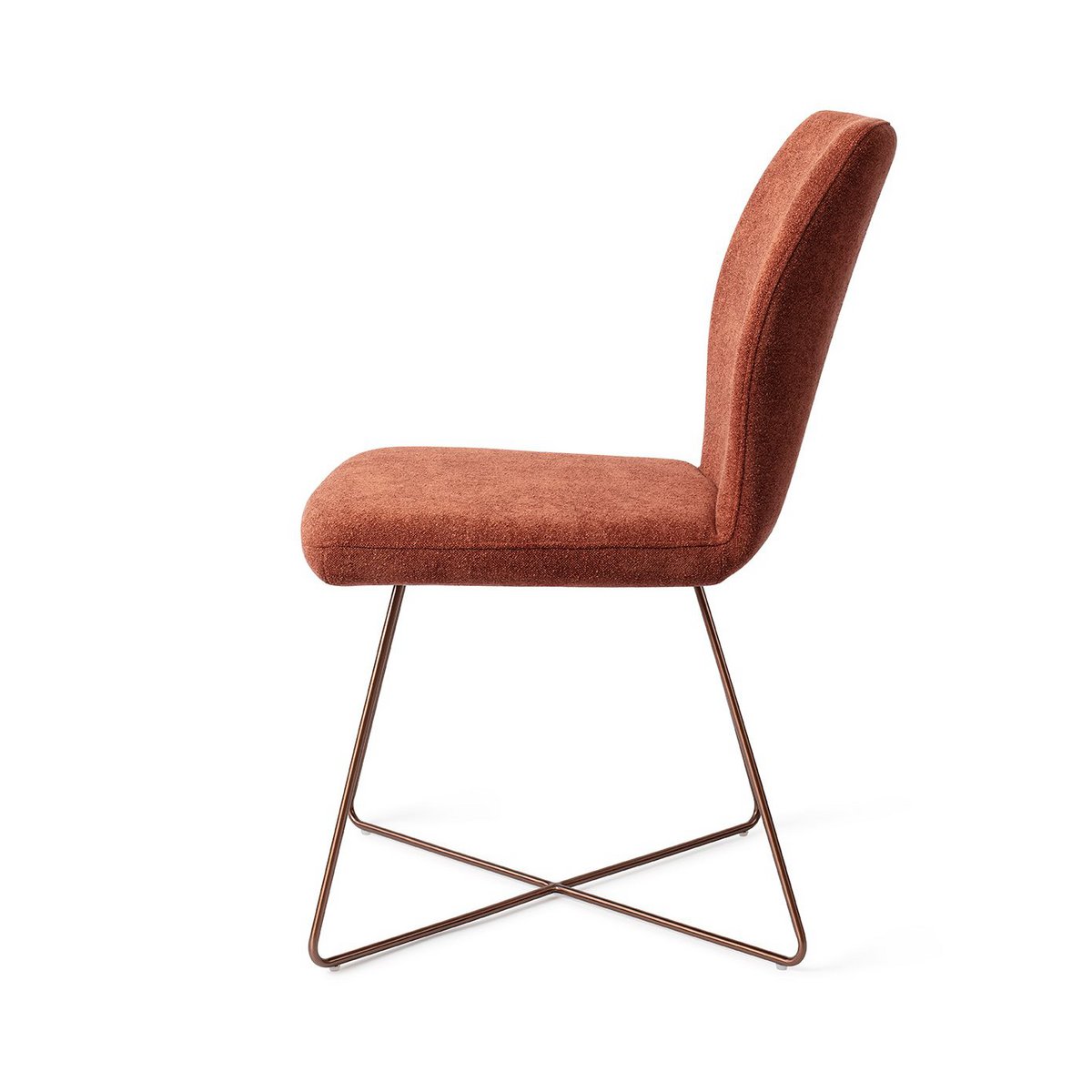 Jesper Home Ikata Chaise de salle à manger Cross Rose