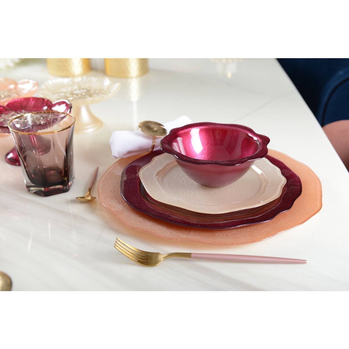 ASSIETTE A DESSERT VANILLE