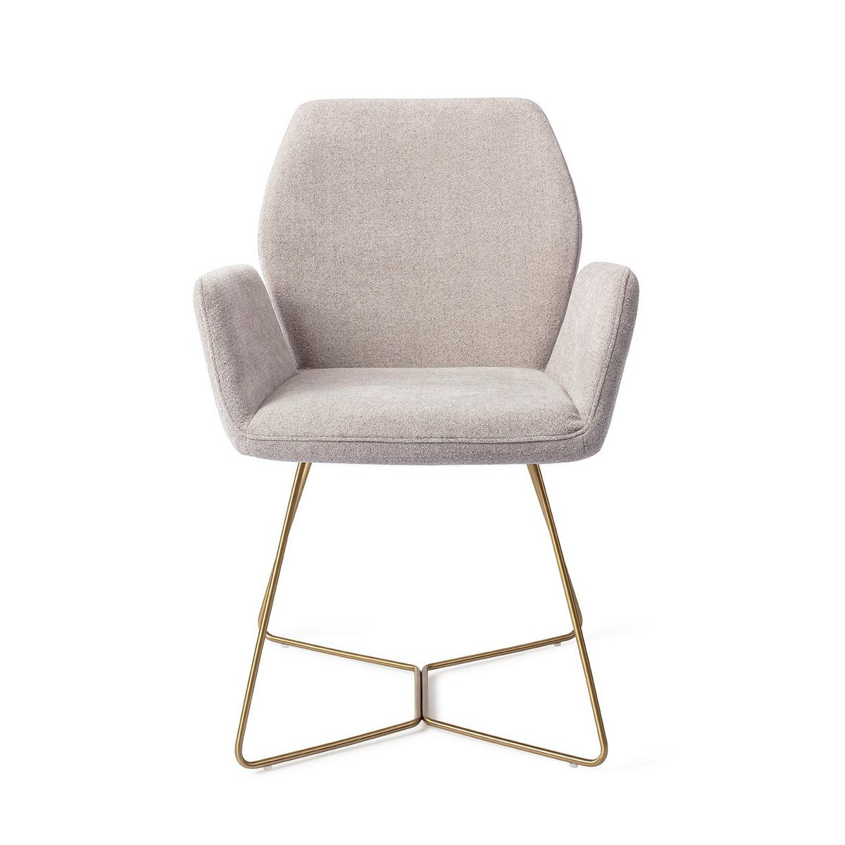 Jesper Home Misaki Chaise de salle à manger Beehive Or