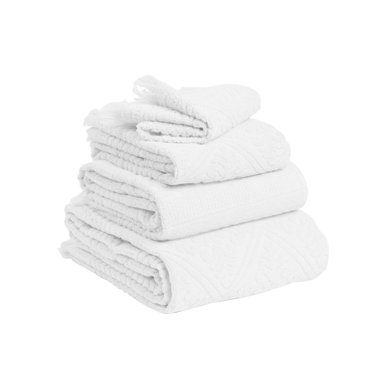Drap de douche Zoé Neige