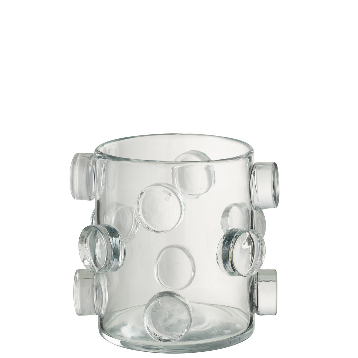 J-Line Vaas Galets Verre Transparent Petit