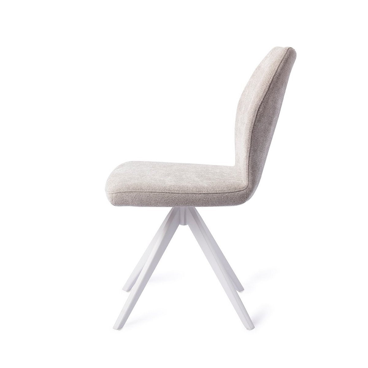Jesper Home Ikata Chaise de Salle à Manger Tourner Blanc