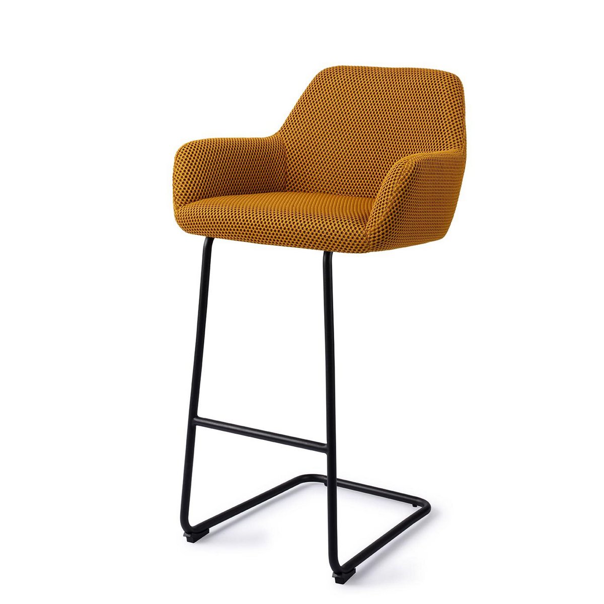 Jesper Home Hiroo Barkruk Arch Noir (barre)