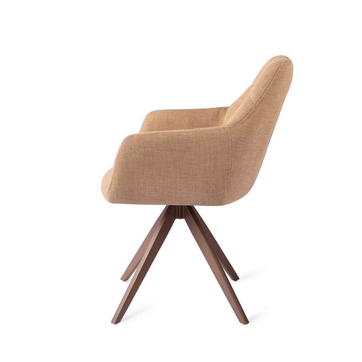 Jesper Home Noto Chaise de salle à manger Turn Brown