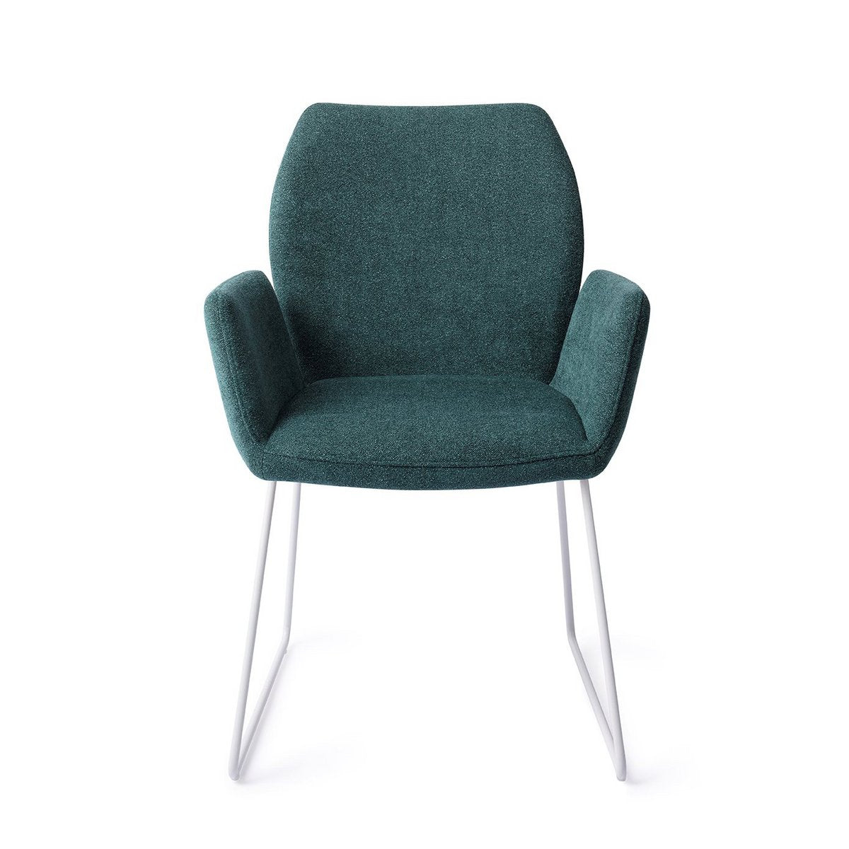 Jesper Home Misaki Eetkamerstoel Toboggan Blanc