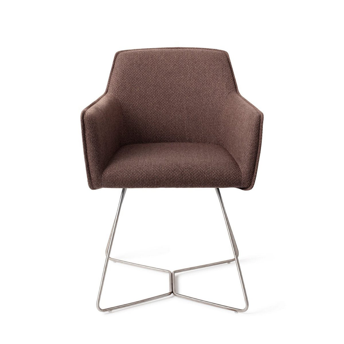 Jesper Home Hofu Chaise de salle à manger Beehive Acier