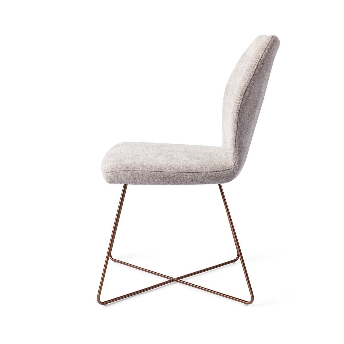 Jesper Home Ikata Chaise de salle à manger Cross Rose