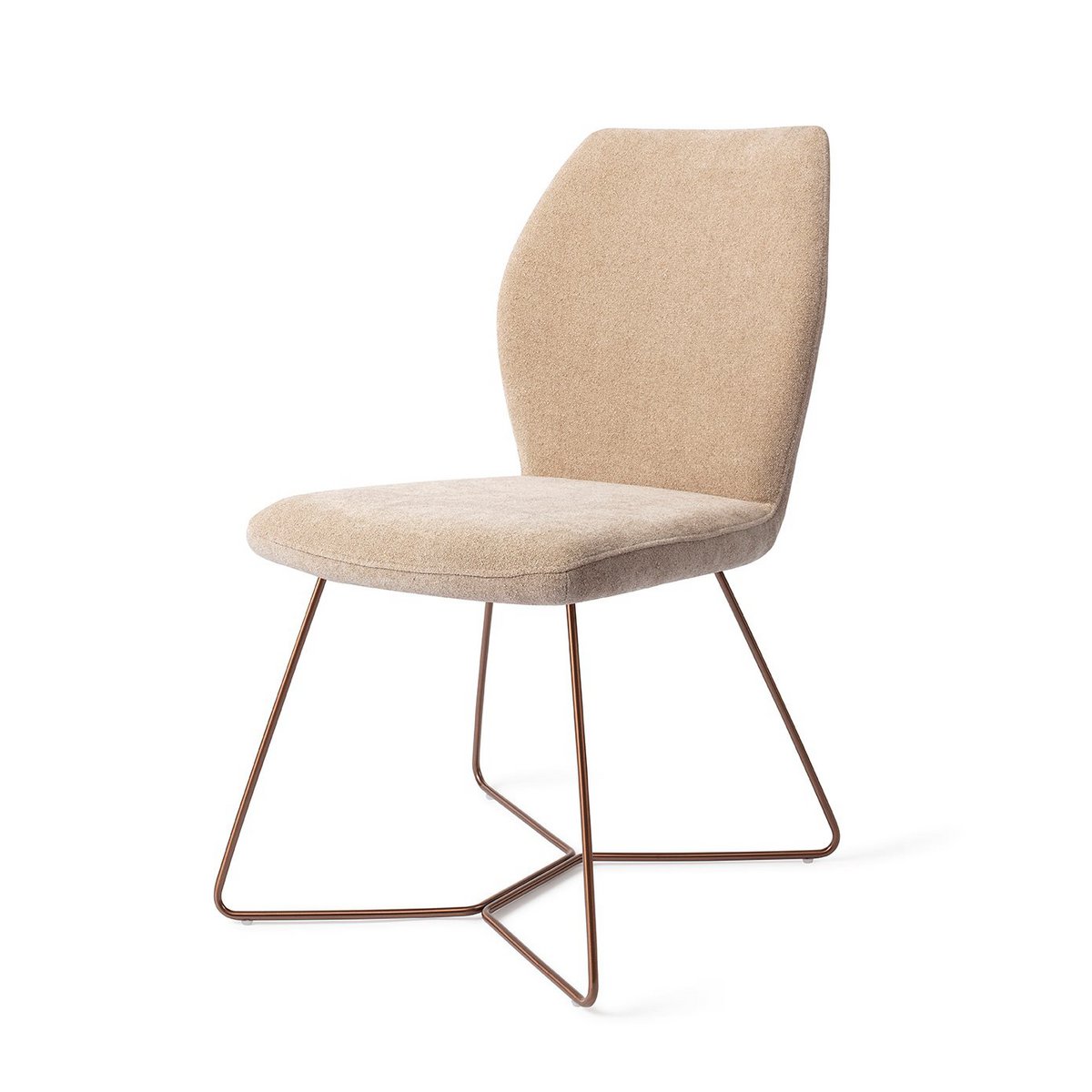Jesper Home Ikata Chaise de salle à manger Beehive Rose