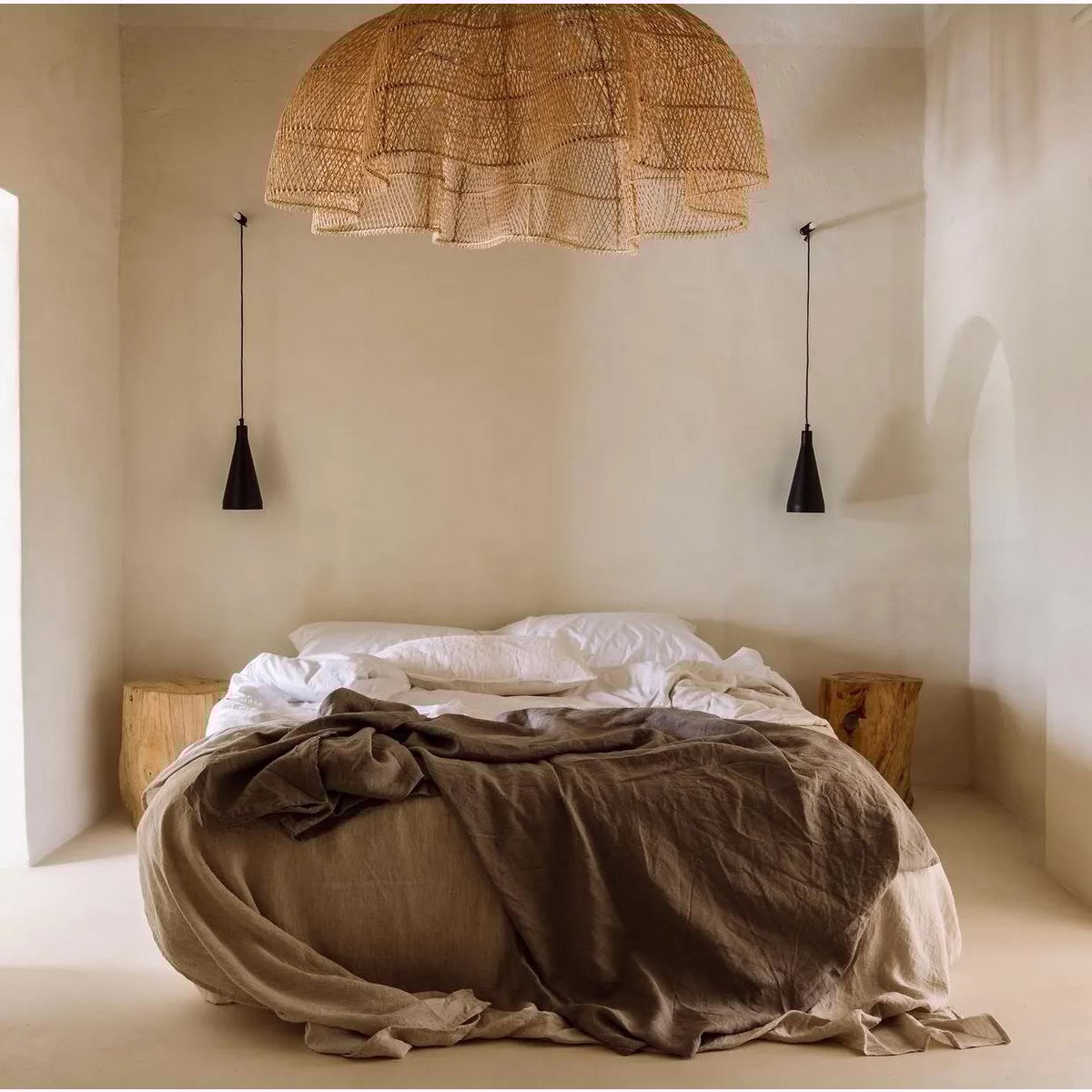 Le pendentif fouetté - Naturel - XXL