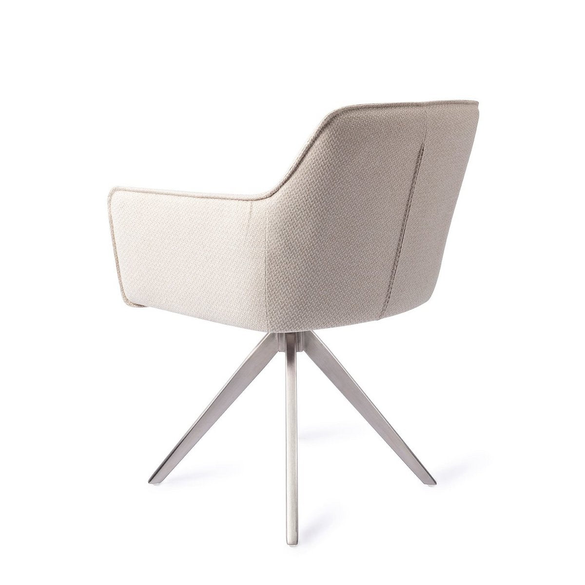 Jesper Home Hofu Chaise de salle à manger Turn Steel