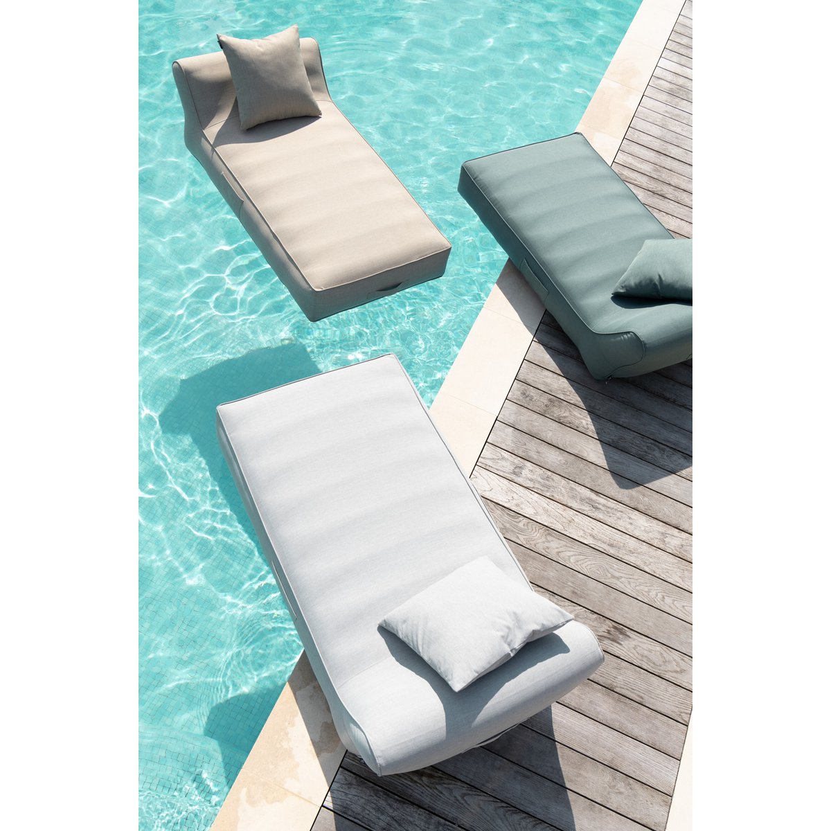 Matelas J-Line Helene Polypropylène Gris