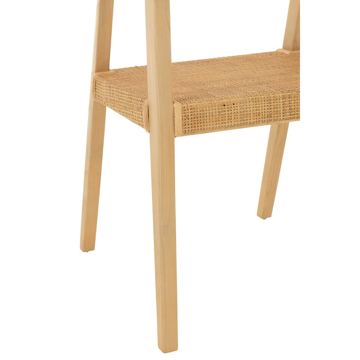 Chaise J-Line Square Open Sungkai - bois - naturel