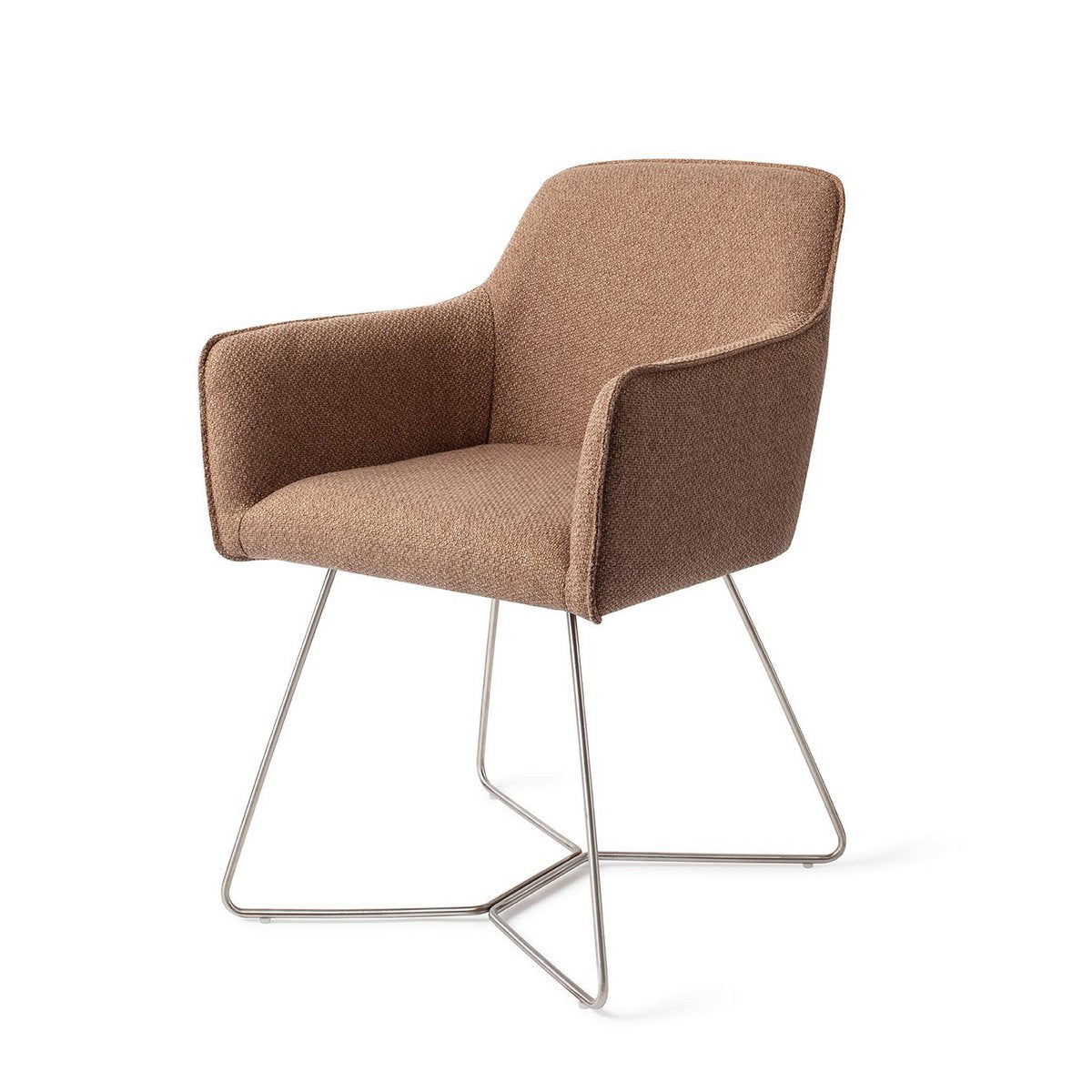 Jesper Home Hofu Chaise de salle à manger Beehive Acier