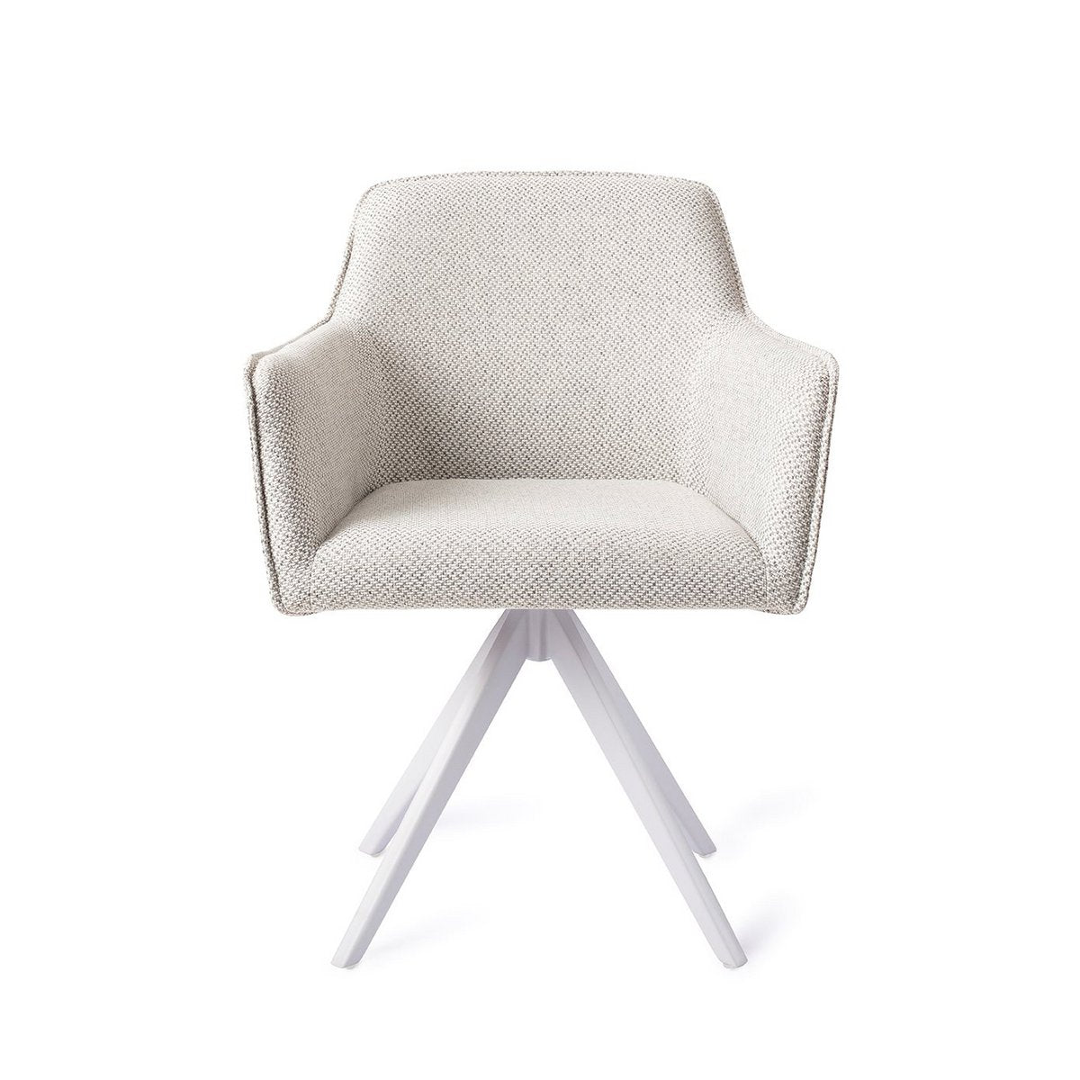 Jesper Home Hofu Chaise de salle à manger Turn Blanc