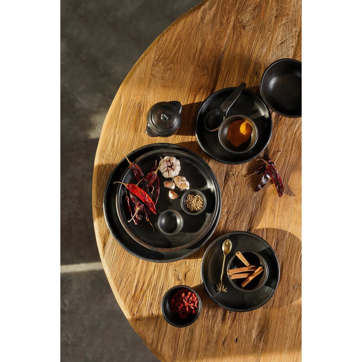 Assiette The Burned Classic - Noir - M
