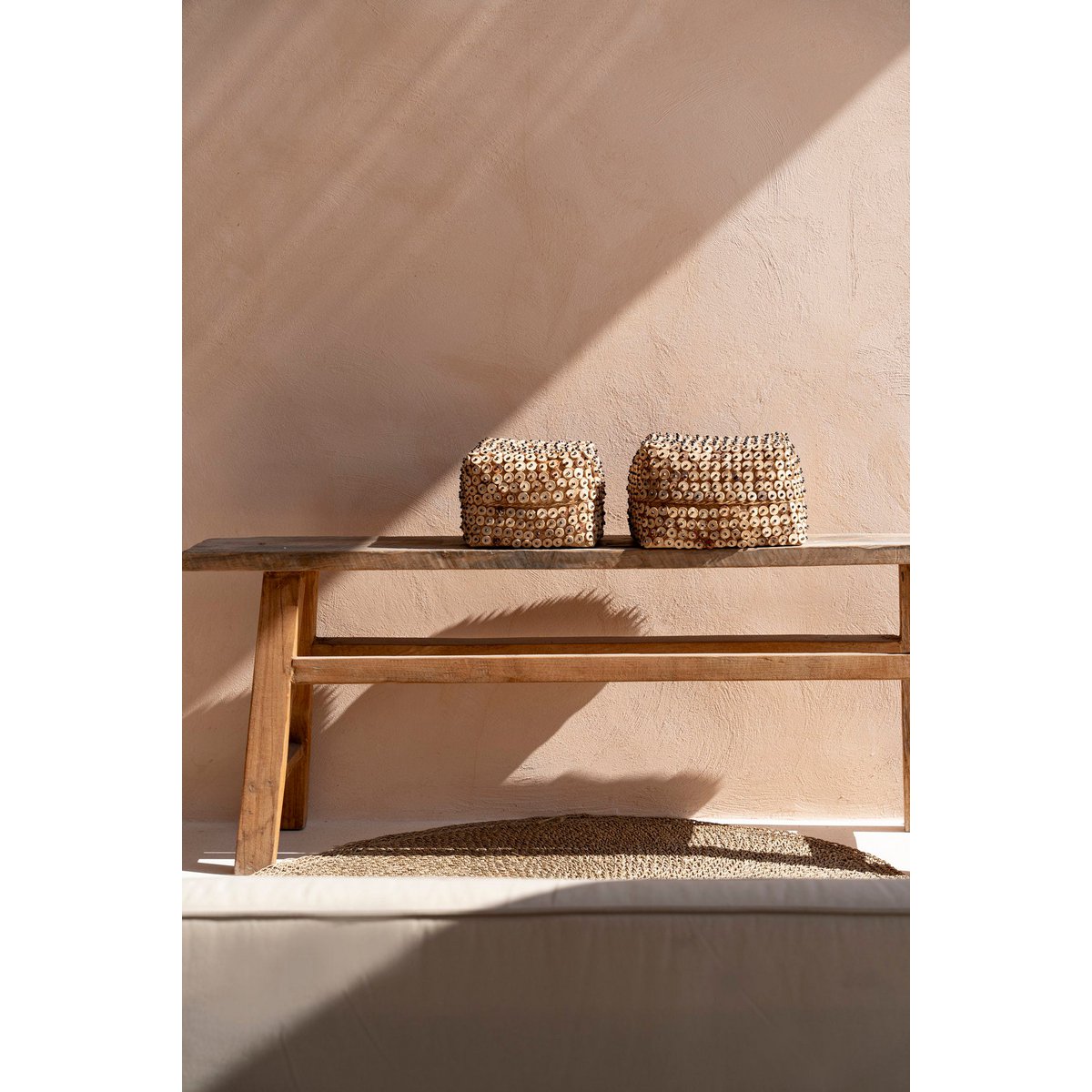 Le panier de la coque à coco - Natural - L