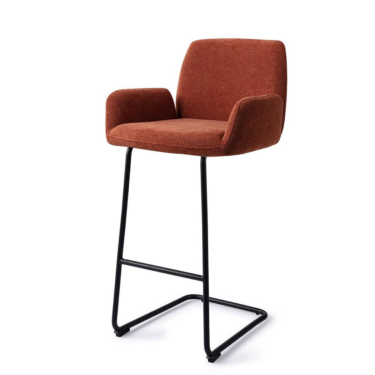 Jesper Home Misaki Barkruk Arch Noir (barre)