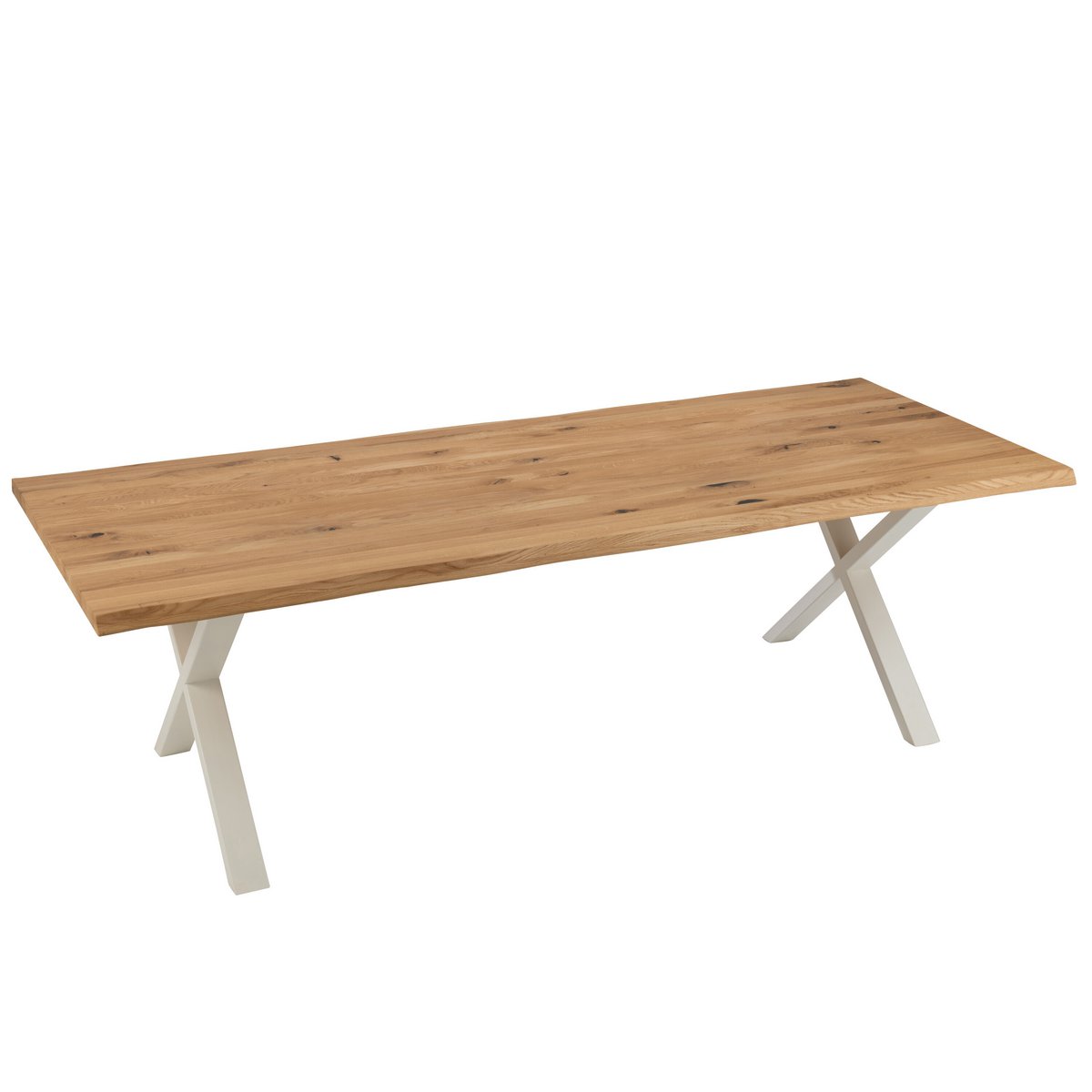 Table J-Line Legs Cross - métal - blanc