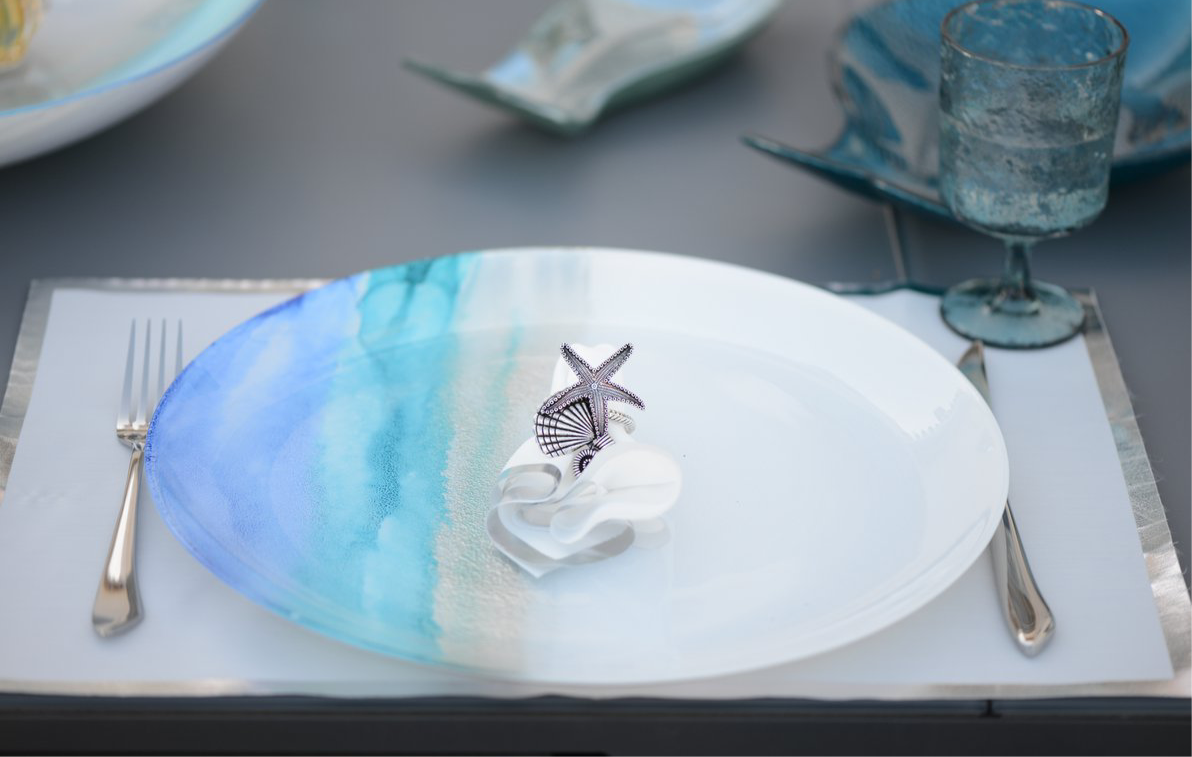 ASSIETTE DE PRESENTATION OCEAN