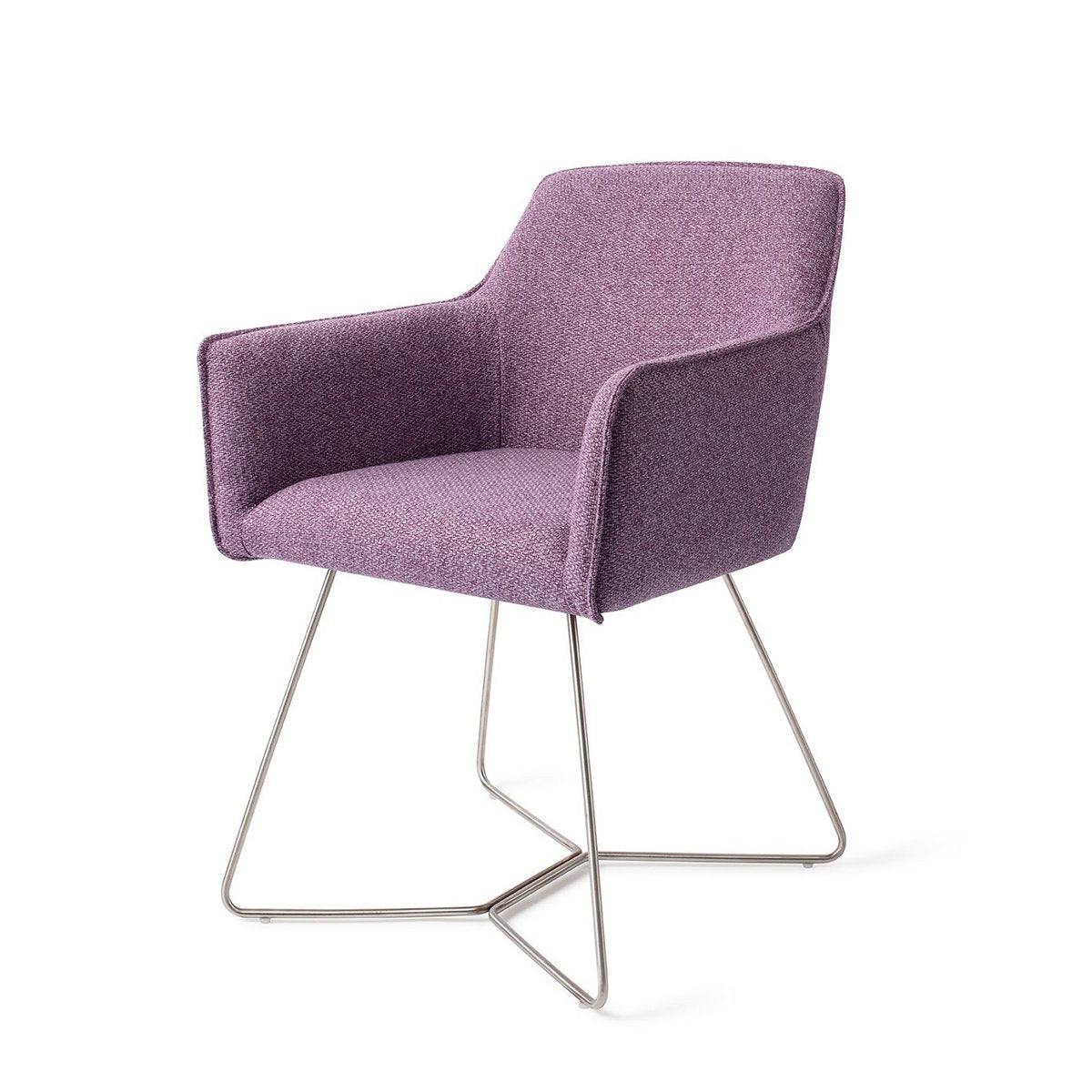 Jesper Home Hofu Chaise de salle à manger Beehive Acier