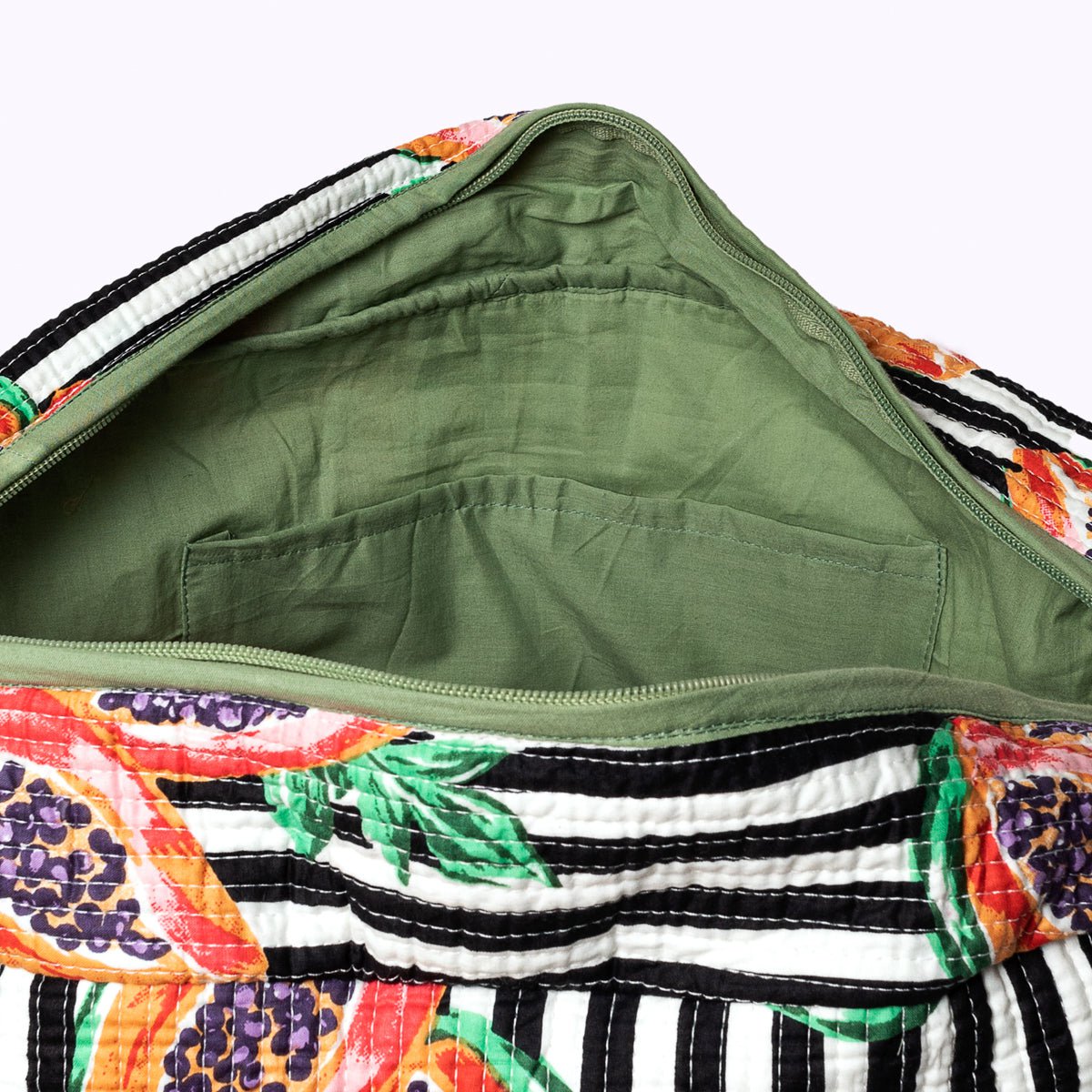 Grand sac de voyage "mon amour de papaye"