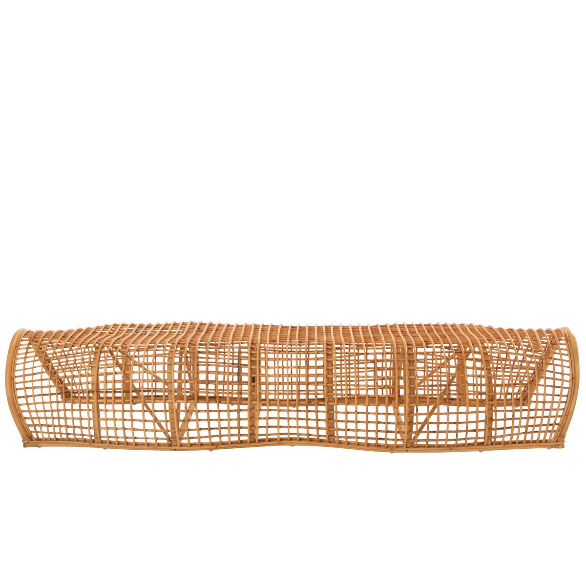 Banque J-Line Roni - rotan - naturel