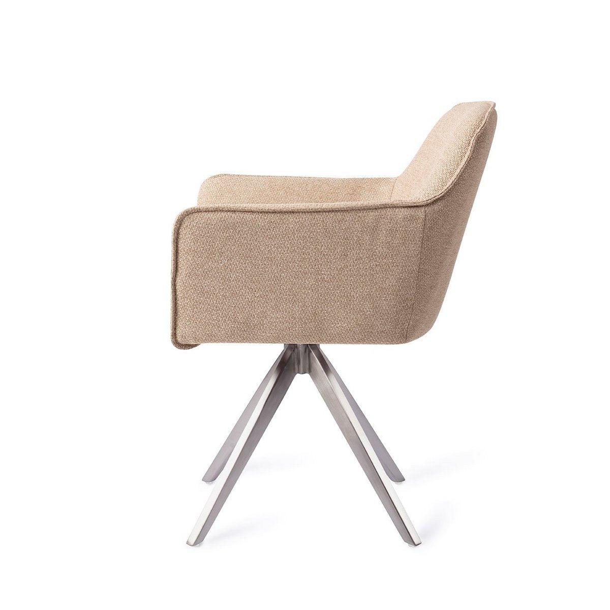 Jesper Home Hofu Chaise de salle à manger Turn Steel