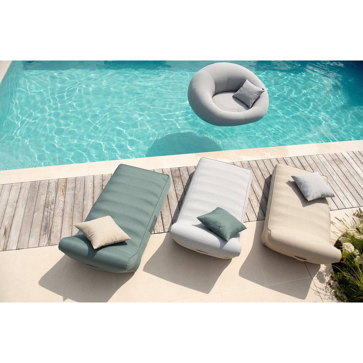 Matelas J-Line Helene - polypropylène - vert