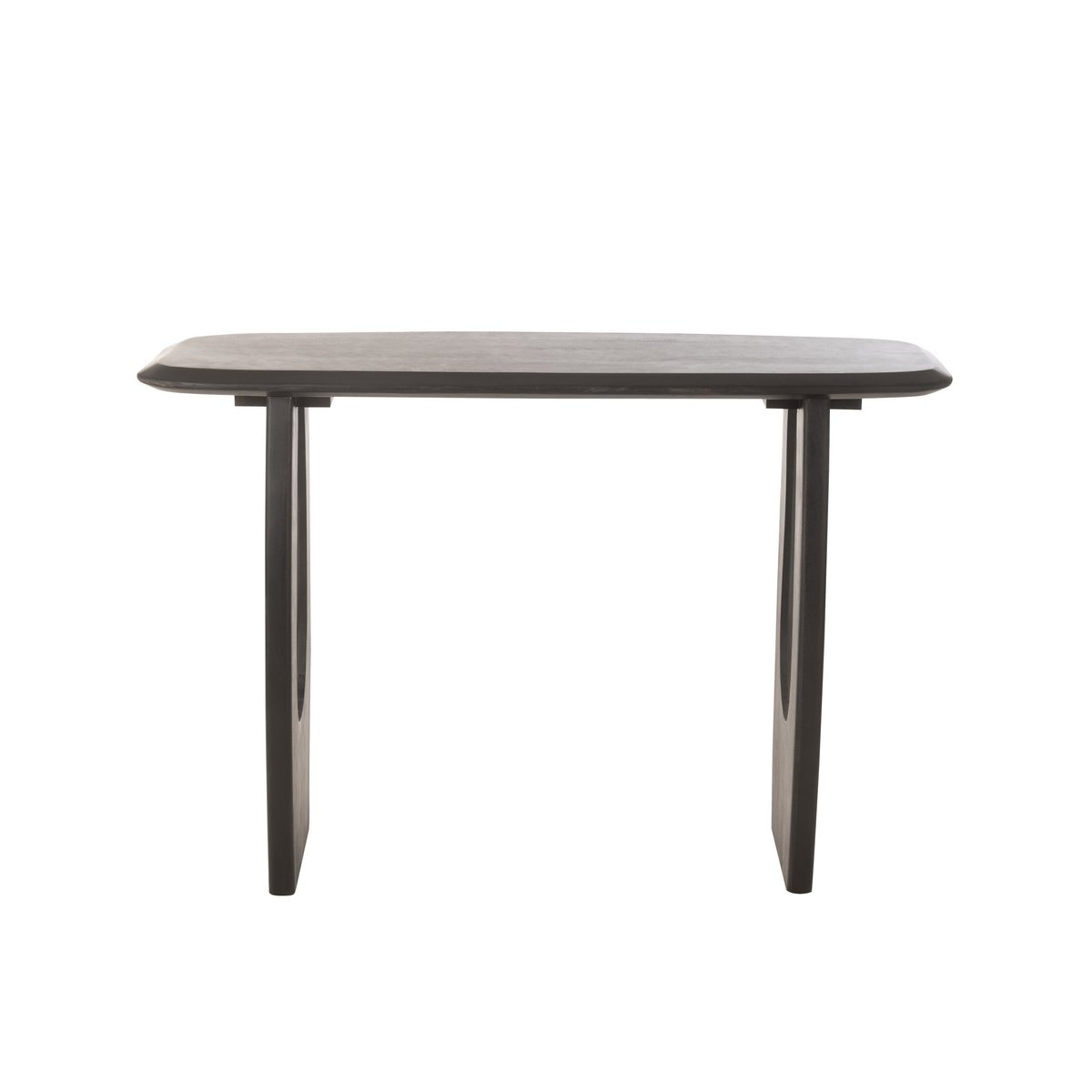 Console J-Line Mark en bois de manguier noir