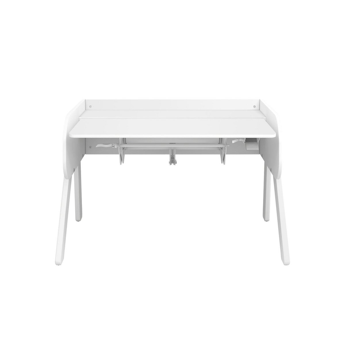 Bureau boisé, blanc