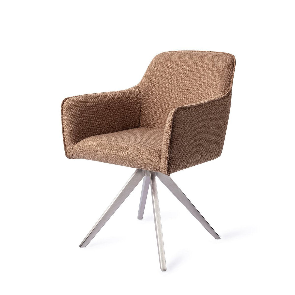 Jesper Home Hofu Chaise de salle à manger Turn Steel