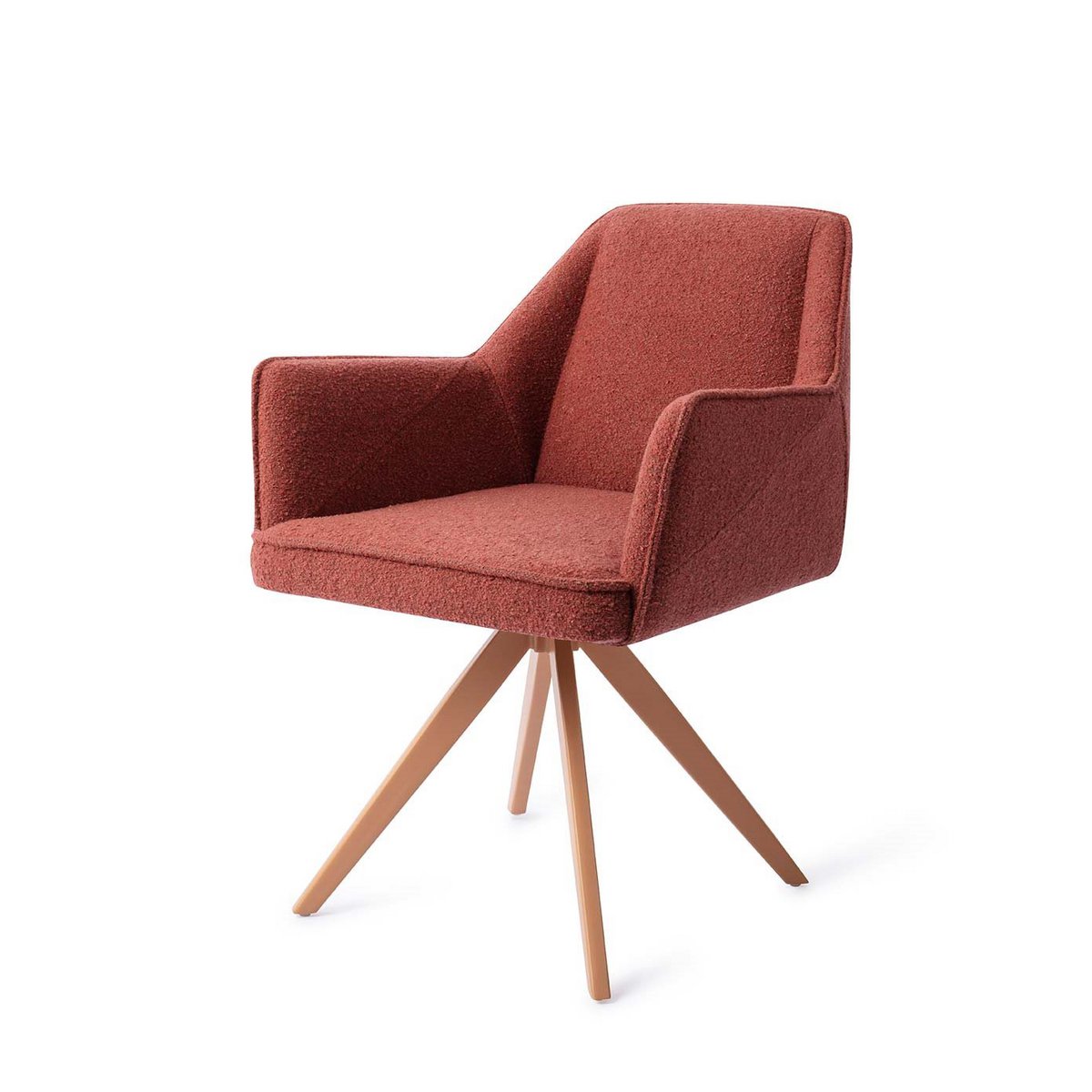 Jesper Home Tome Chaise de salle à manger Turn Peach
