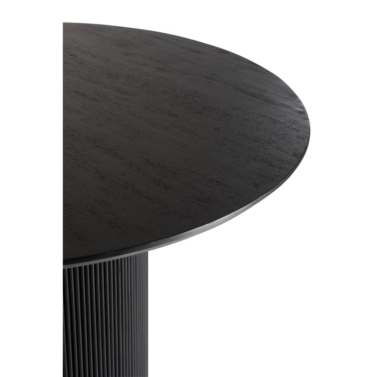 J-Line Table Vincent Bois de Manguier Noir Large