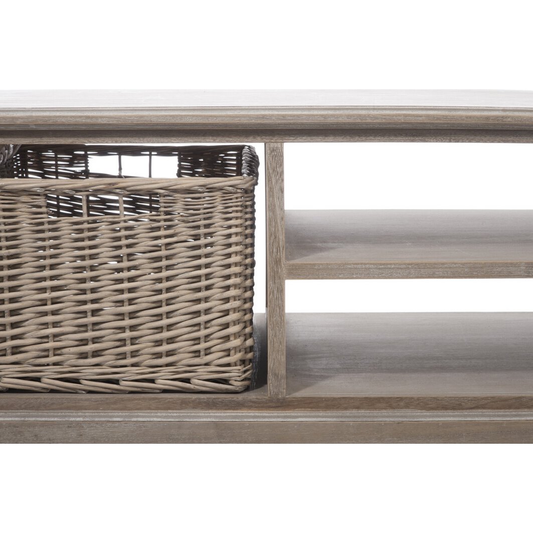 Table de salon J-Line Rechthoek - 2 chaises et 1 commande - hout - gris