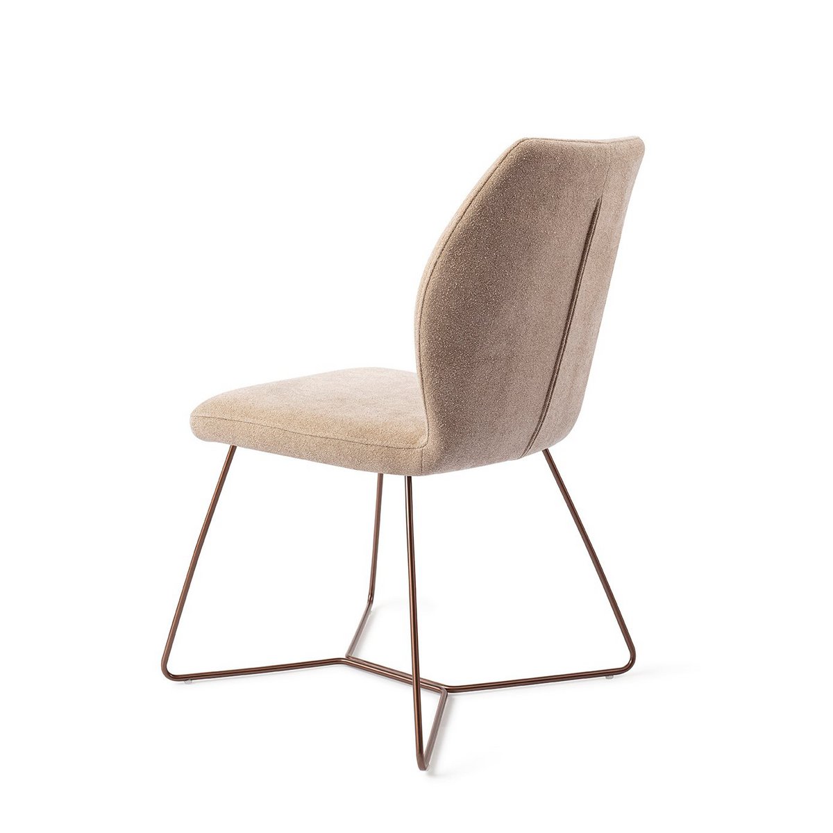 Jesper Home Ikata Chaise de salle à manger Beehive Rose