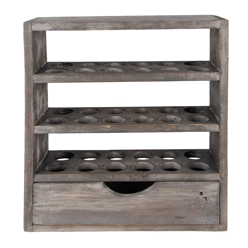 Boîte à œufs Gris 35x11x38 cm