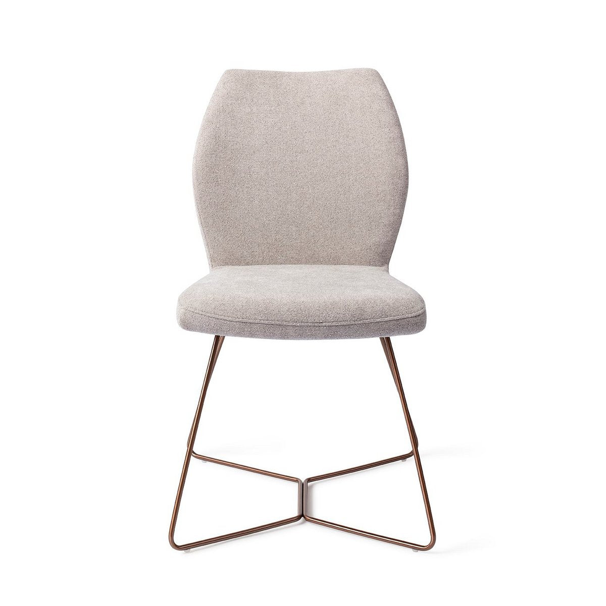 Jesper Home Ikata Chaise de salle à manger Beehive Rose