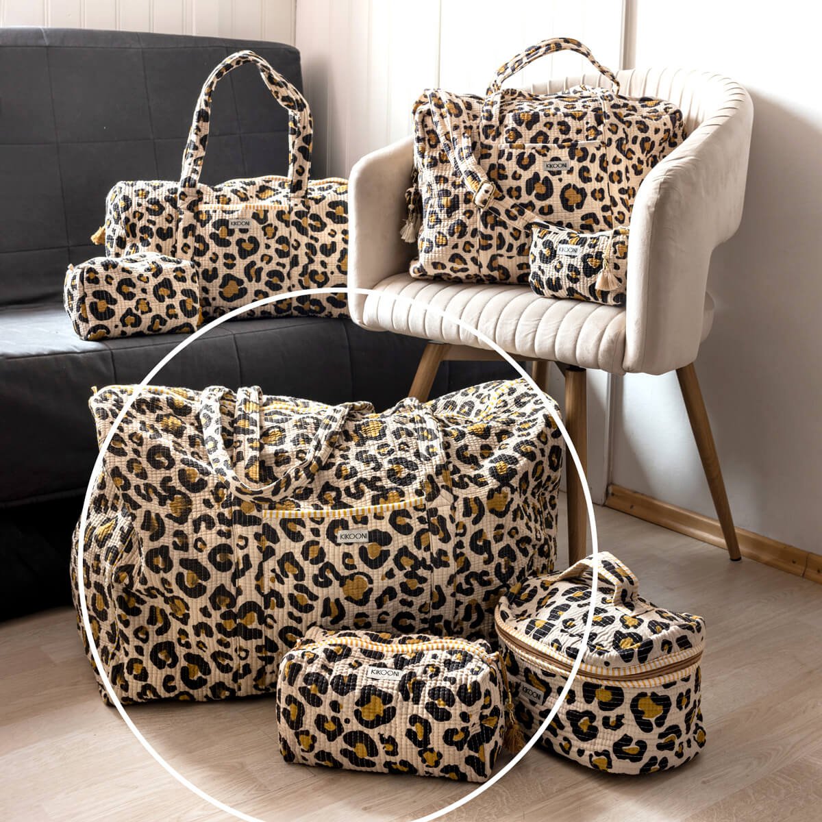 Sac de plage XXL "Oh Léo"