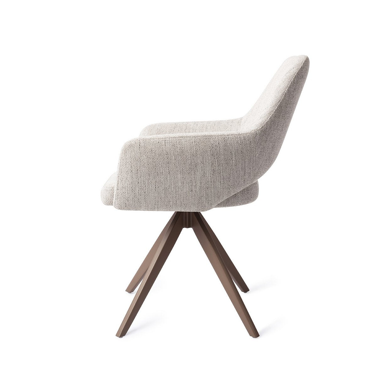 Jesper Home Yanai Chaise de salle à manger Turn Brown