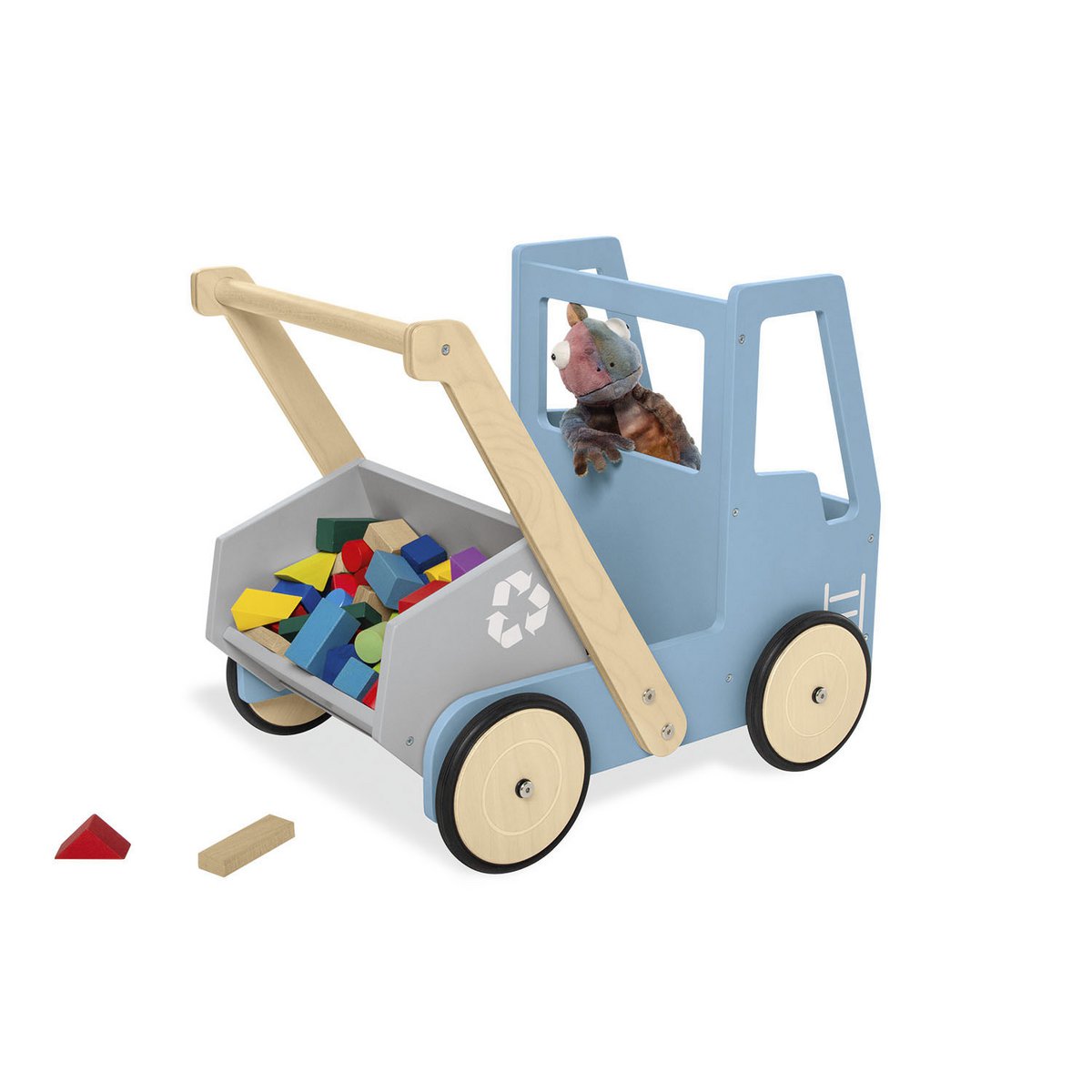Apprentissage Walker 'Kipplaster Fred', bleu