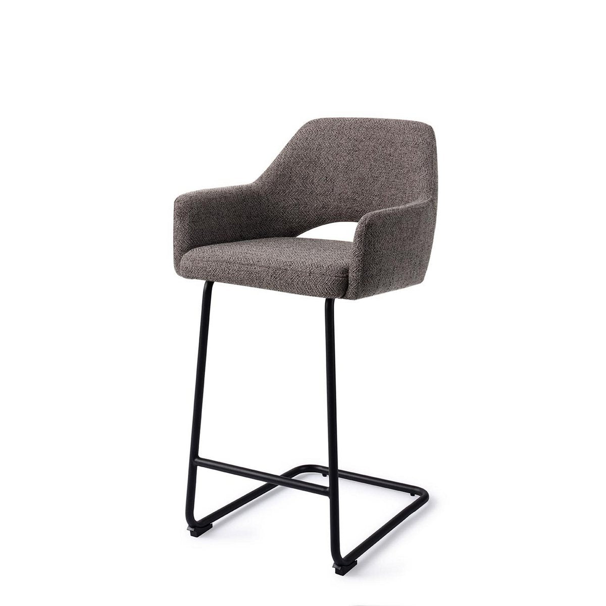 Jesper Home Yanai Barkruk Arch Noir (comptoir)