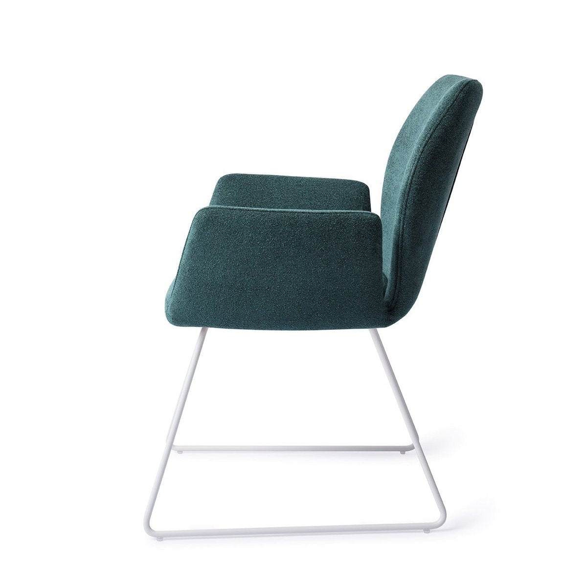 Jesper Home Misaki Eetkamerstoel Toboggan Blanc