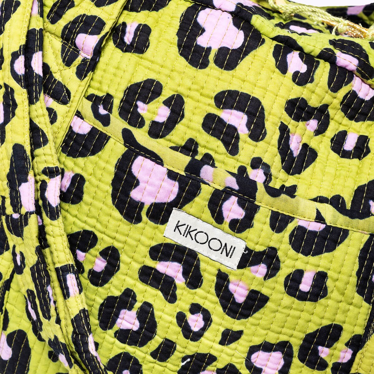 Grand sac de voyage "Oh Leo Cosmic Green"