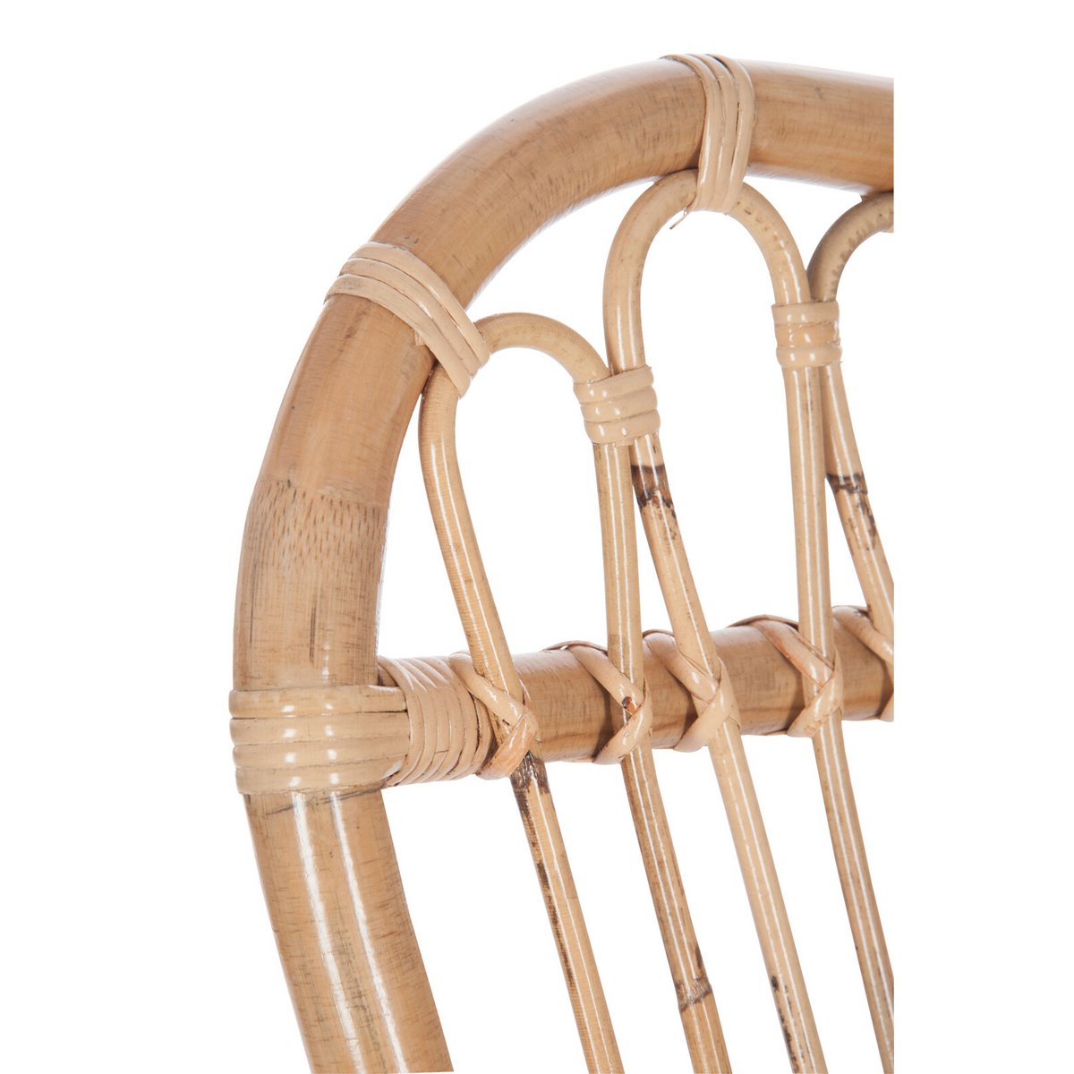 J-Line Rocking Chair Rotin Naturel