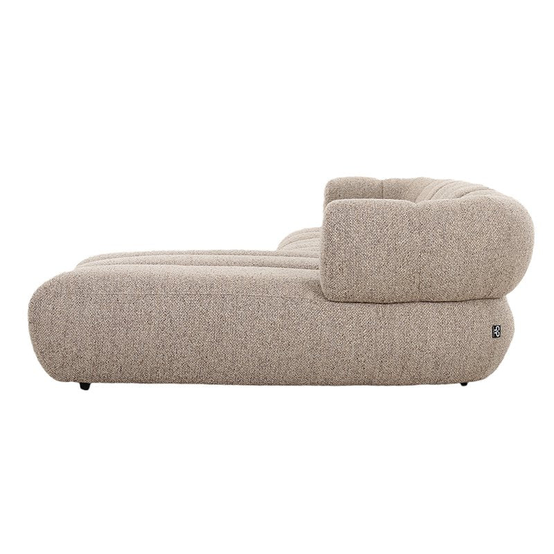 Canapé New York 4 places (Salon droit) Sable Boucle