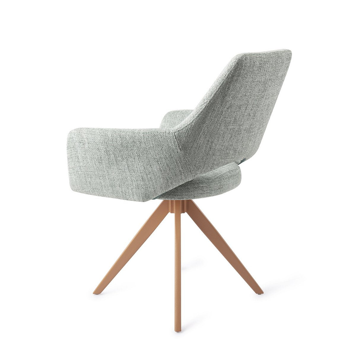 Jesper Home Yanai Chaise de salle à manger Turn Peach